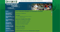 Desktop Screenshot of cours-anglais.net